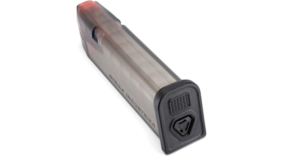 Strike Industries Glock G17 9mm, 17 Round Pistol Magazine, Smoke Gray, 17, SI-G-MAG-17