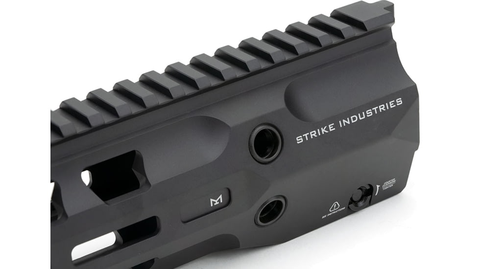 Strike Industries Gridlok 416 9in Handguard Assembly in Full Duty Version, Black, One Size, SI-GRIDLOK-416-FD-9