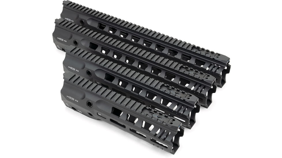 Strike Industries Gridlok 416 9in Handguard Assembly in Full Duty Version, Picatinny, Heckler / Koch HK416, SI-GRIDLOK-416-FD-9, Black, One Size, SI-GRIDLOK-416-FD-9
