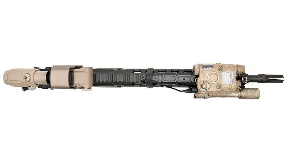 Strike Industries Gridlok 416 14.5in Handguard Assembly in Full Duty Version, Black, One Size, SI-GRIDLOK-416-FD-145