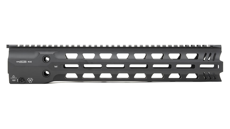 Strike Industries Gridlok 416 14.5in Handguard Assembly in Full Duty Version, Black, One Size, SI-GRIDLOK-416-FD-145