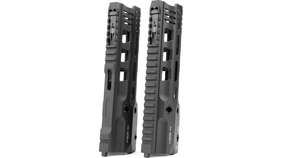 Strike Industries Gridlok 416 9in Handguard Assembly in Full Duty Version, Black, One Size, SI-GRIDLOK-416-FD-9