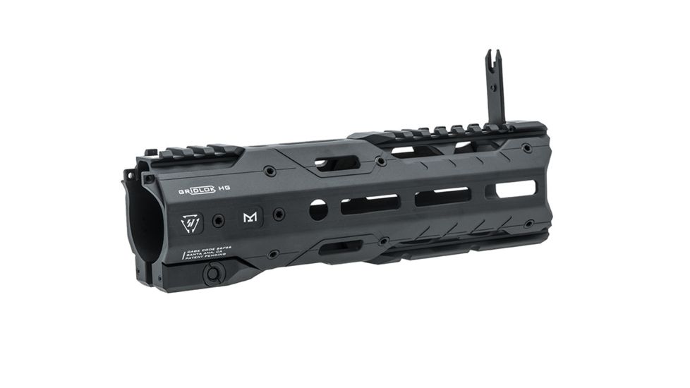Strike Industries GridLok 8.5in Handguard Assembly, AR-15, Picatinny, SI-GRIDLOK-8.5-BK, Black, One Size, SI-GRIDLOK-8.5-BK