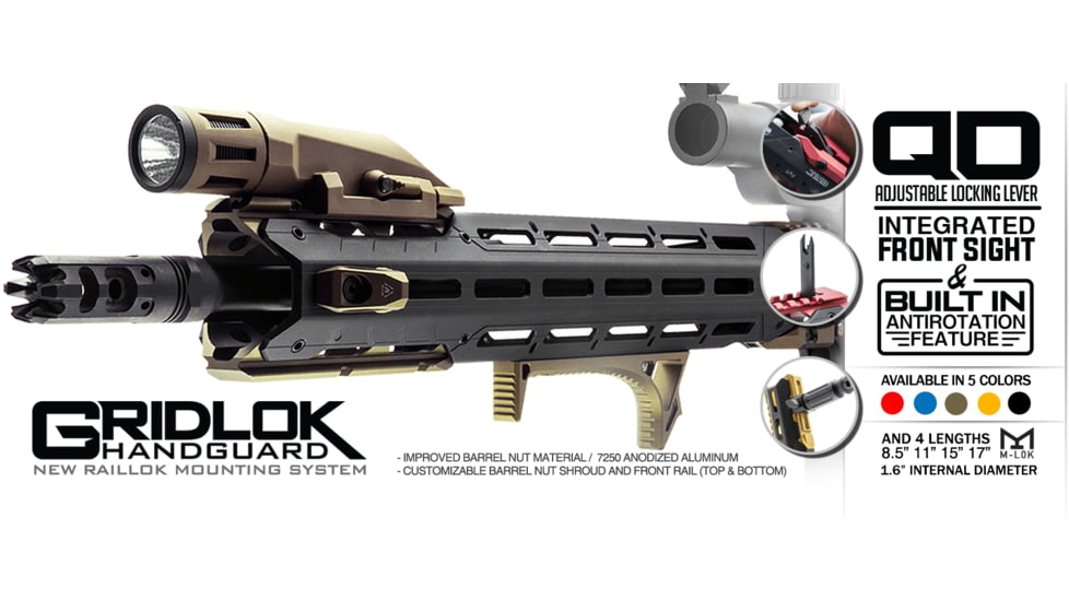 Strike Industries GRIDLOK Sight and Rail Attachments, Blue, One Size, SI-GRIDLOK-SIGHTS-BLU