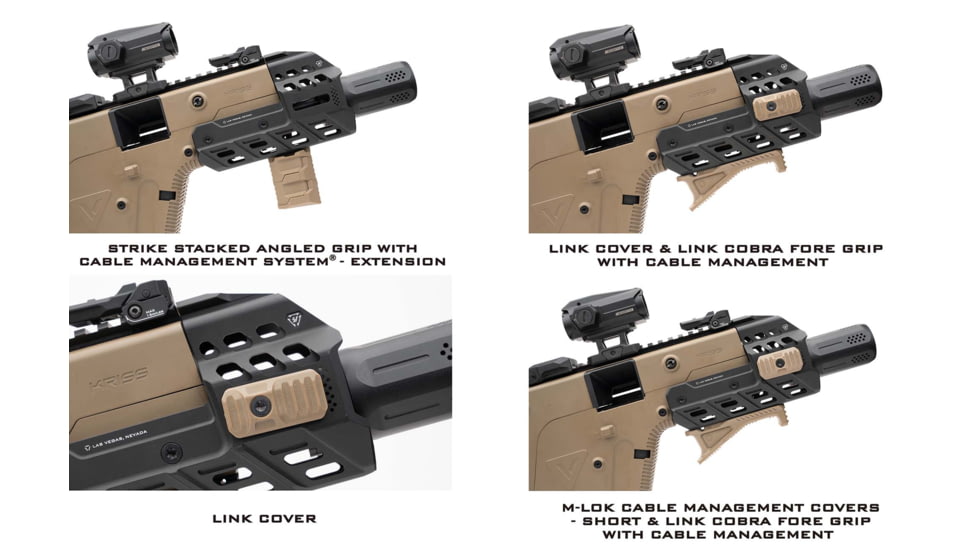 Strike Industries Handguard for KRISS Vector SDP, Black, SI-KV-HG-BK