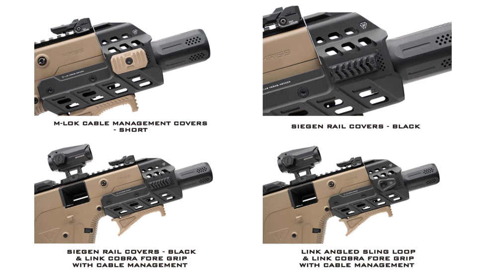 Strike Industries Handguard for KRISS Vector SDP, Black, SI-KV-HG-BK