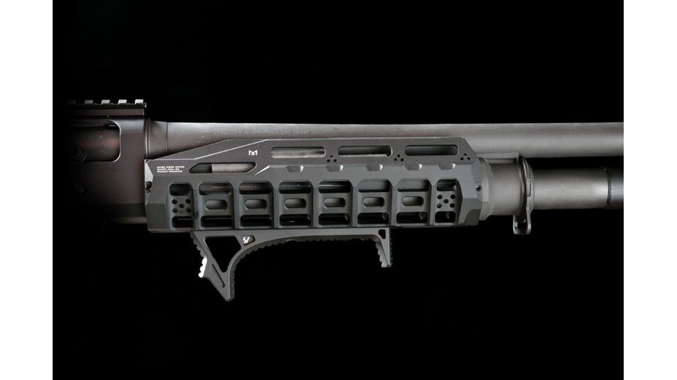 Strike Industries Hayl Rail MLOK Handguard for Benelli M4, Black, SI-BM4-HAYL-RAIL-BK