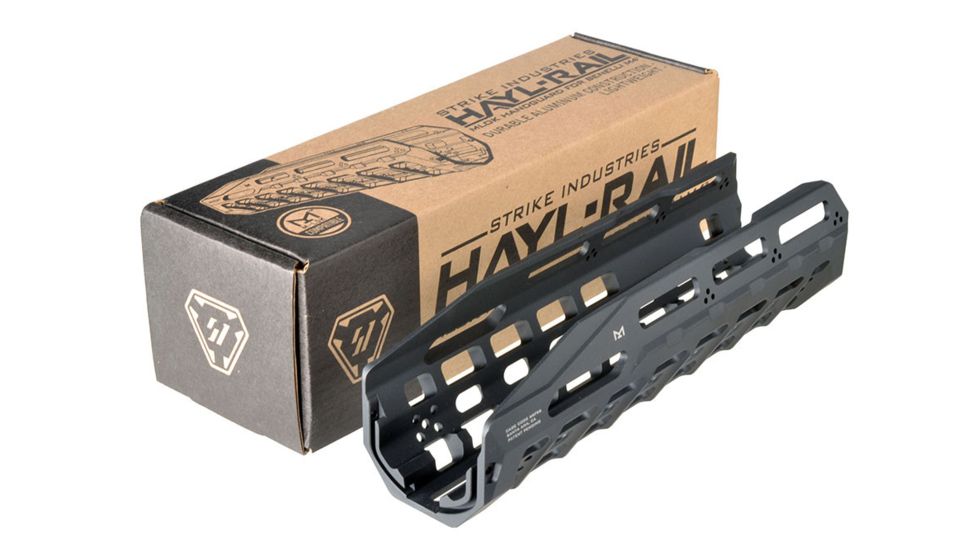 Strike Industries Hayl Rail MLOK Handguard for Benelli M4, Black, SI-BM4-HAYL-RAIL-BK