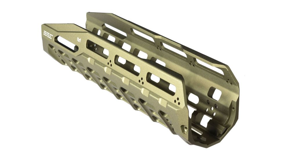 Strike Industries Hayl Rail MLOK Handguard for Benelli M4, FDE, SI-BM4-HAYL-RAIL-FDE