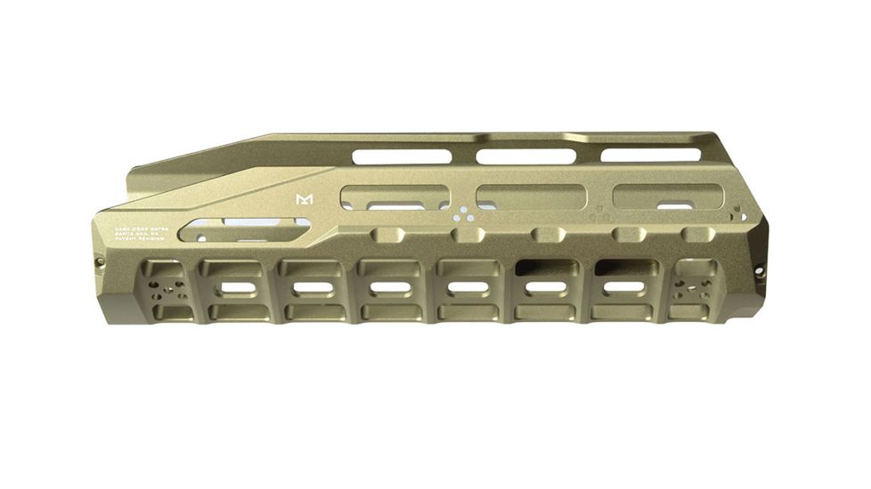 Strike Industries Hayl Rail MLOK Handguard for Benelli M4, FDE, SI-BM4-HAYL-RAIL-FDE