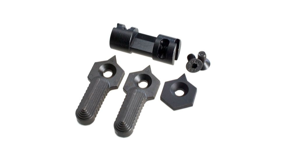 Strike Industries HEX  60/90 Degree Selector Switch and End Cap, Black SI-AR-HS60/90-3in1