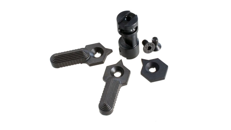 Strike Industries HEX  60/90 Degree Selector Switch and End Cap, Black SI-AR-HS60/90-3in1