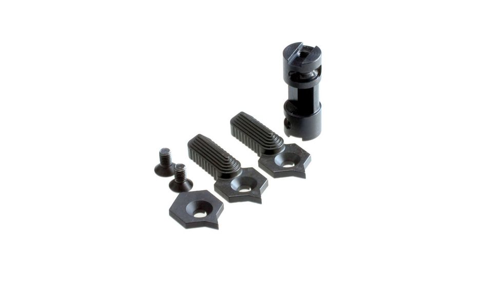 Strike Industries HEX  60/90 Degree Selector Switch and End Cap, Black SI-AR-HS60/90-3in1
