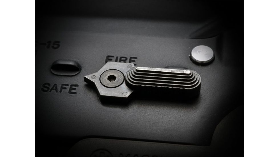 Strike Industries HEX  60/90 Degree Selector Switch and End Cap, Black SI-AR-HS60/90-3in1