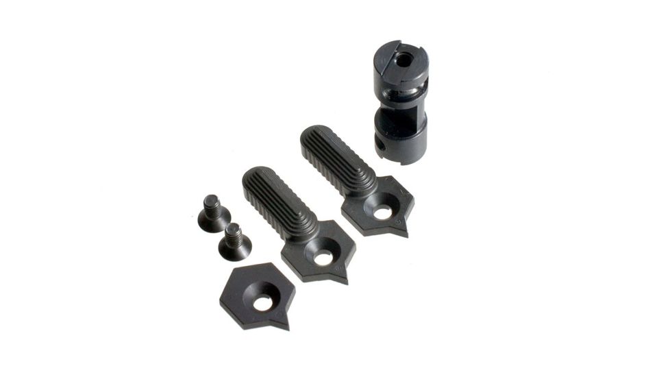 Strike Industries HEX 60/90 Degree Ambidextrous Safety Selector Switch, Black, One Size, SI-AR-HS60/90-3IN1