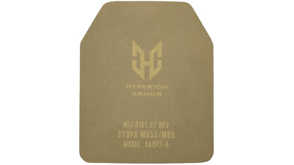 Strike Industries Hyperion Armor Level III+ Plate, Ballistic Rating RF2, Olive Drab Green, One Size, HARF2-A