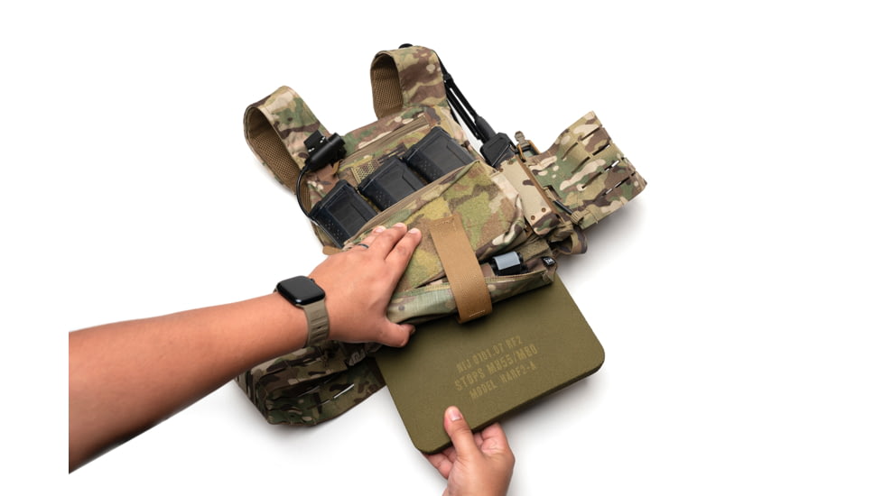 Strike Industries Hyperion Armor Level III+ Plate, Ballistic Rating RF2, Olive Drab Green, One Size, HARF2-A