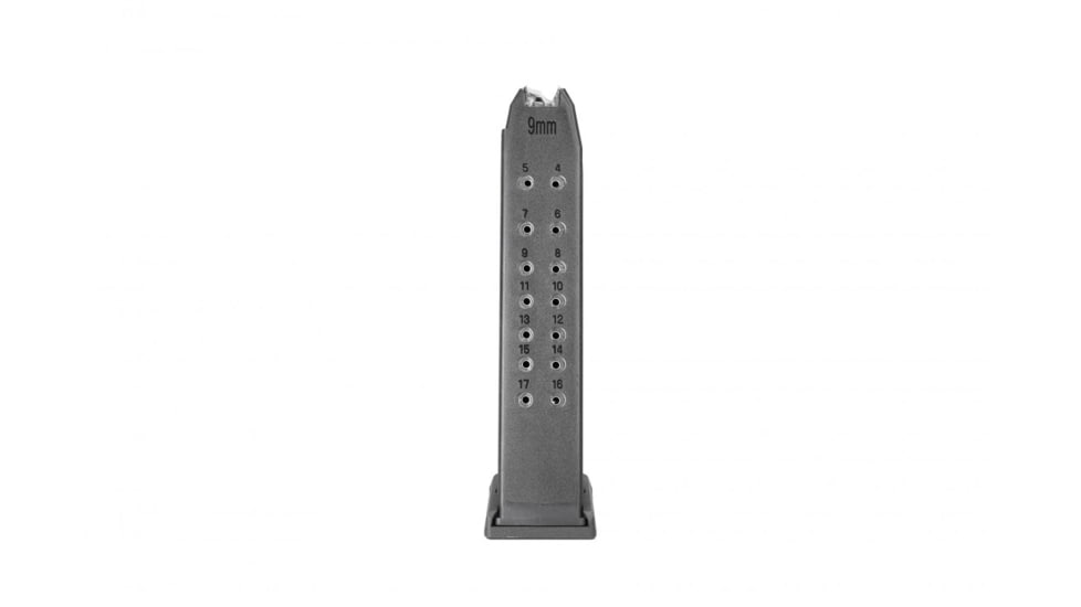 Strike Industries KCI Glock 17 17 Rounds Pistol Magazine, Black, 17, SI-SKG-MAG-17