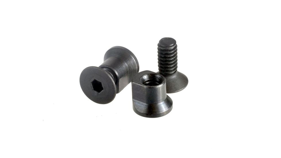 Strike Industries Keymod Rail Section Replacement Screws, 2 sets, Black SI-KM-RS-SN x 2