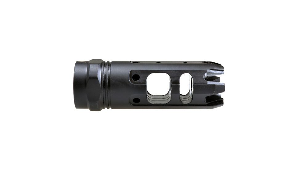 Strike Industries King Comp With Dual Chamber Design To Reduced Recoil, For .308/7.62 Caliber, Black SI-KingComp-308/7.62