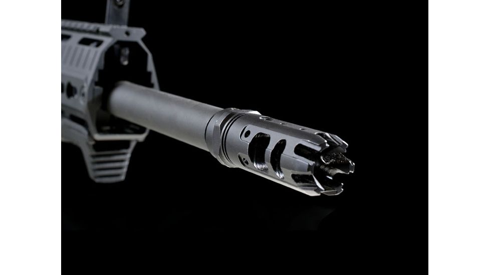 Strike Industries King Comp With Dual Chamber Design To Reduced Recoil, For .308/7.62 Caliber, Black SI-KingComp-308/7.62