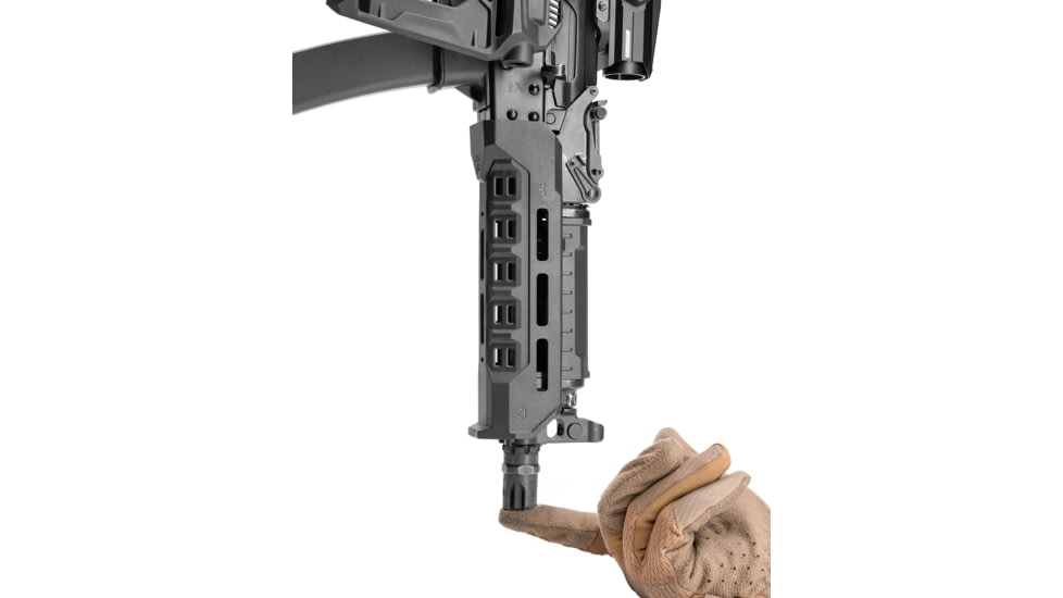 Strike Industries KUSA Polymer Handguard for KP9, Black, One Size, SI-KP9-POLY-HG-BK