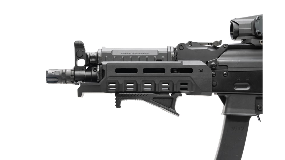 Strike Industries KUSA Polymer Handguard for KP9, Black, One Size, SI-KP9-POLY-HG-BK