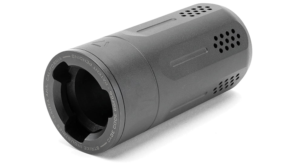 Strike Industries Lightweight Oppressor Blast Shield, Black, One Size, SI-BS-OPPRESSOR-U-BK