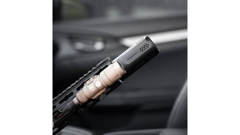 Strike Industries Lightweight Oppressor Blast Shield, Black, One Size, SI-BS-OPPRESSOR-U-BK