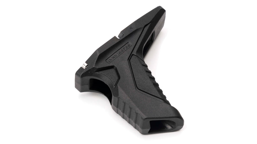 Strike Industries Link Angled HandStop w/Cable Management System, M-LOK/KeyMod, Black, SI-AR-HSFG-BK