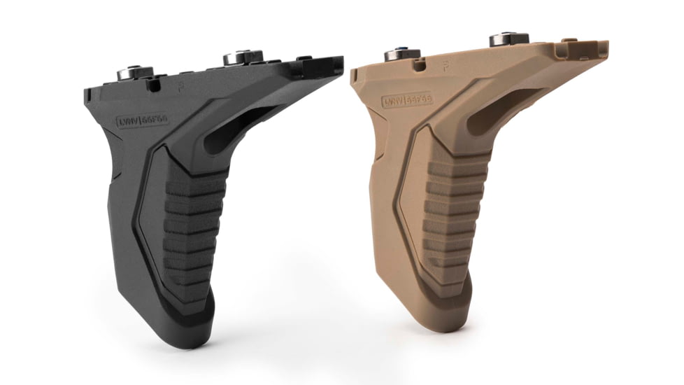 Strike Industries Link Angled HandStop w/Cable Management System, M-LOK/KeyMod, FDE, SI-AR-HSFG-FDE