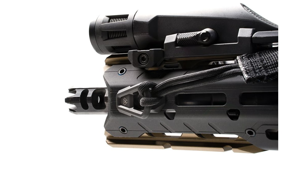 Strike Industries LINK Angled Sling Loop, M-LOK/ KeyMod, Black, SI-LINK-ASL