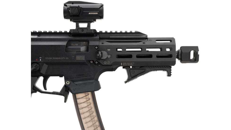 Strike Industries Link Cobra Fore Grip w/Cable Management, Black, SI-AR-CMS-CFG-BK