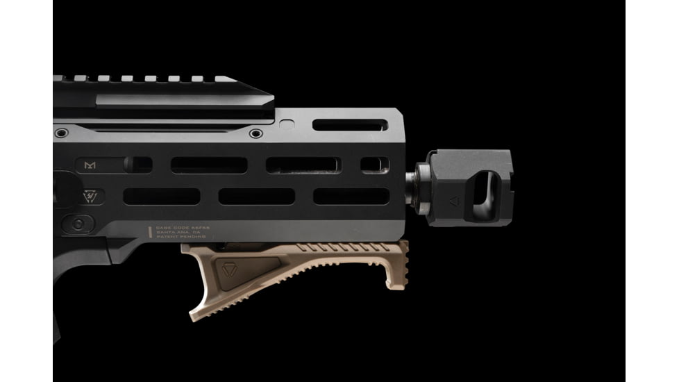 Strike Industries Link Cobra Fore Grip w/Cable Management, FDE, SI-AR-CMS-CFG-FDE