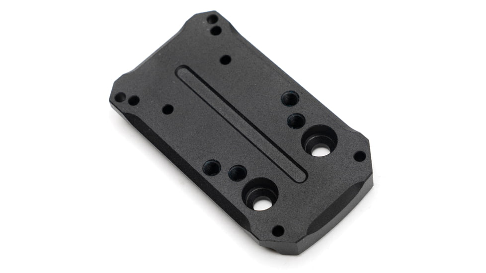Strike Industries G43 Mrds Glock MOS Adaptor Plate Liteslide, Black, One Size, SI-G43-RMR