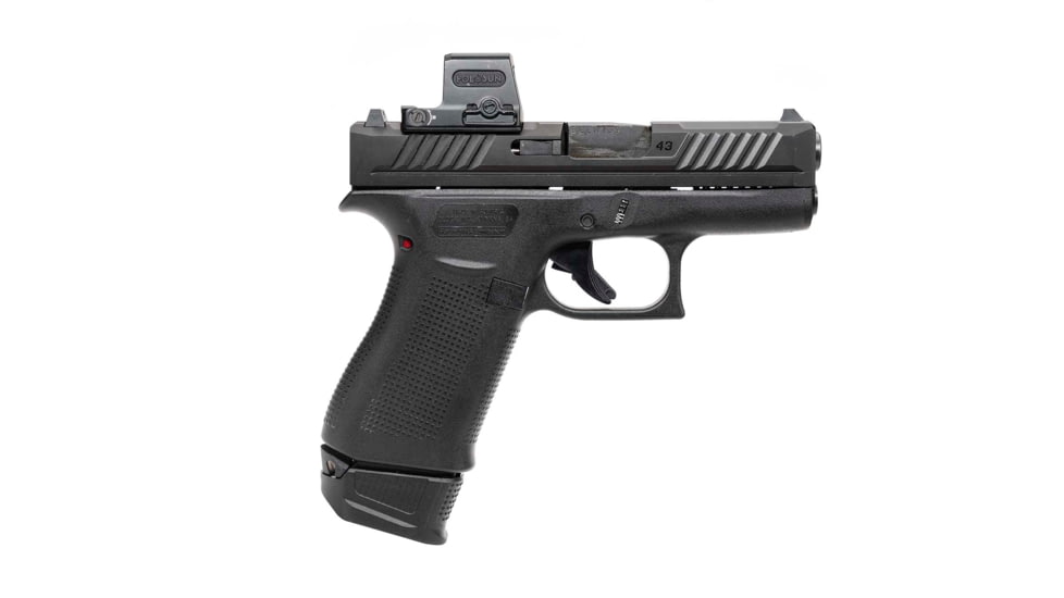 Strike Industries Liteslide, Glock G43/G43X/G48 Gen3-5, Black, SI-G-LITESLIDE-43-BK