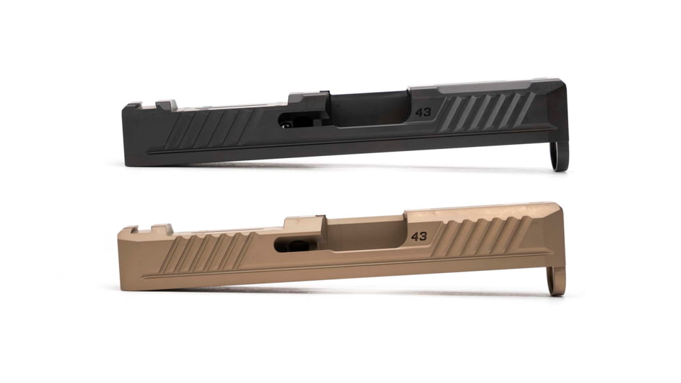 Strike Industries Liteslide, Glock G43/G43X/G48 Gen3-5, Black, SI-G-LITESLIDE-43-BK