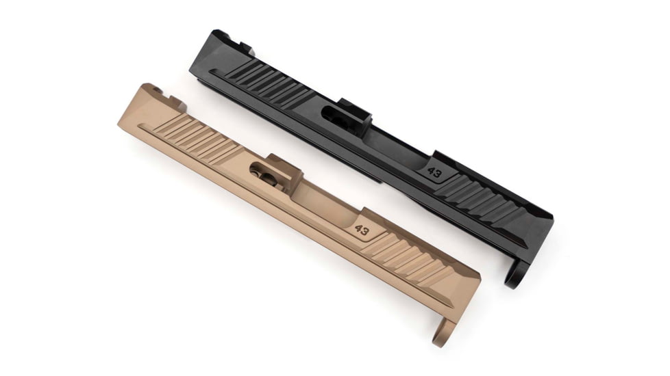 Strike Industries Liteslide, Glock G43/G43X/G48 Gen3-5, Black, SI-G-LITESLIDE-43-BK