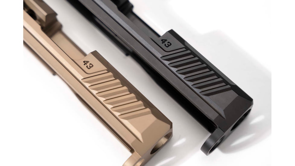 Strike Industries Liteslide, Glock G43/G43X/G48 Gen3-5, Black, SI-G-LITESLIDE-43-BK