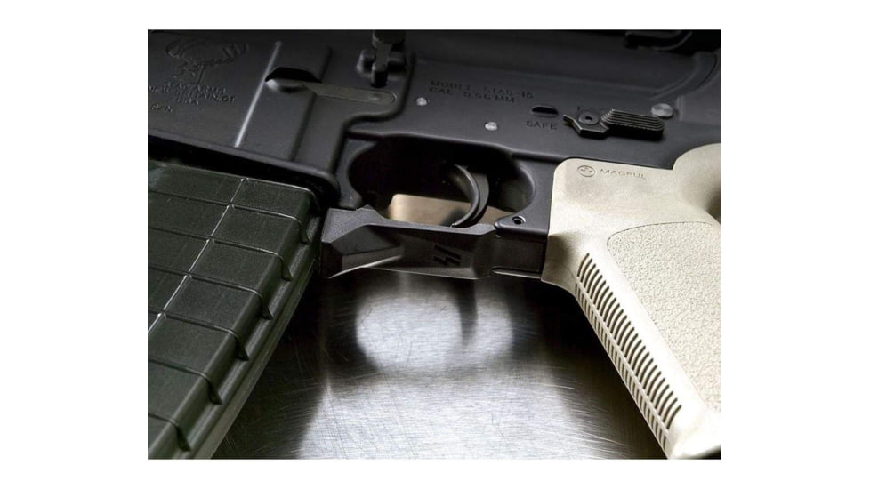 Strike Industries M4 AR15 Fang Series Trigger Guard, Black, One Size, SI-COBRA-FANG-BK