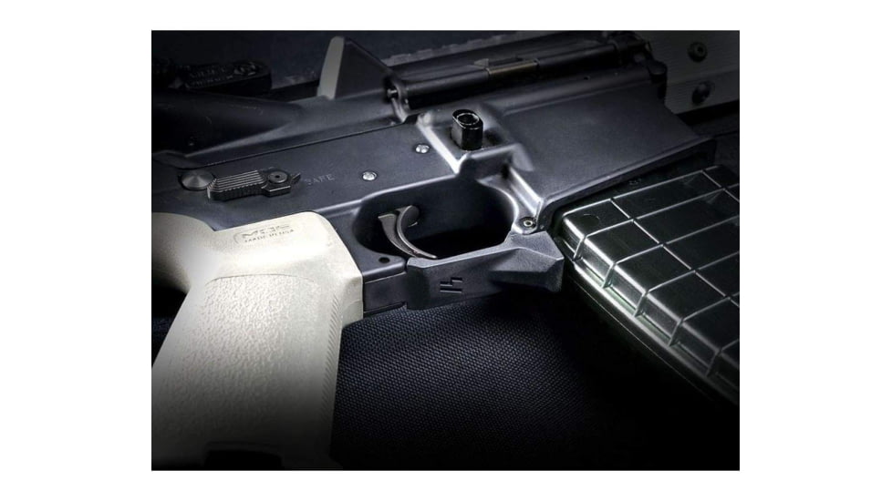 Strike Industries M4 AR15 Fang Series Trigger Guard, Black, One Size, SI-COBRA-FANG-BK