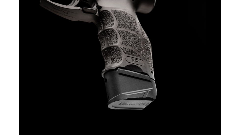 Strike Industries Magazine Plate for Heckler &amp; Koch VP9, Black, SI-EMP-HK-VP9