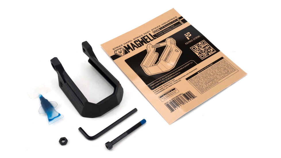 Strike Industries Magwell for CZ Scorpion EVO, Black, SI-CEVO-MAGWELL
