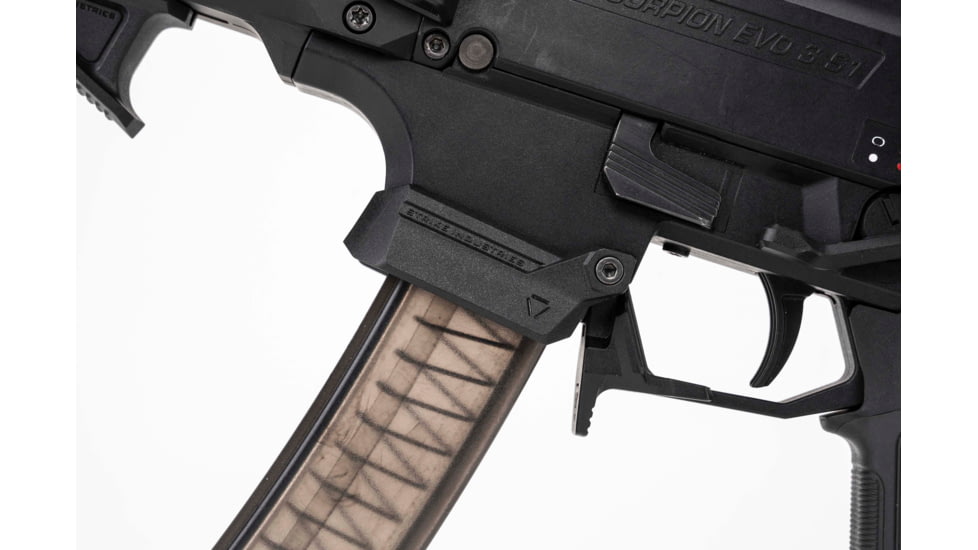 Strike Industries Magwell for CZ Scorpion EVO, Black, SI-CEVO-MAGWELL