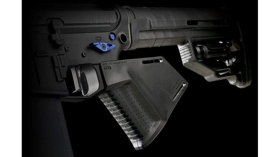 Strike Industries Megafin Featureless Grip, Black, SI-AR-MFG
