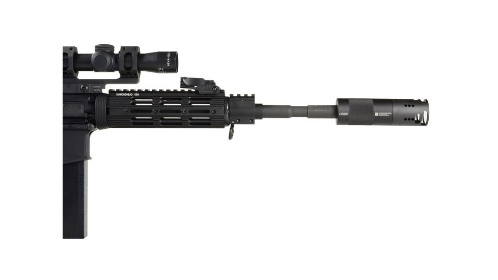 Strike Industries Mid Length Barrel Extension, Black, 14.5in SI-COBRADB145M