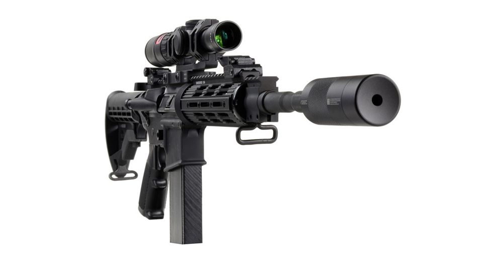 Strike Industries Mid Length Barrel Extension, Black, 14.5in SI-COBRADB145M