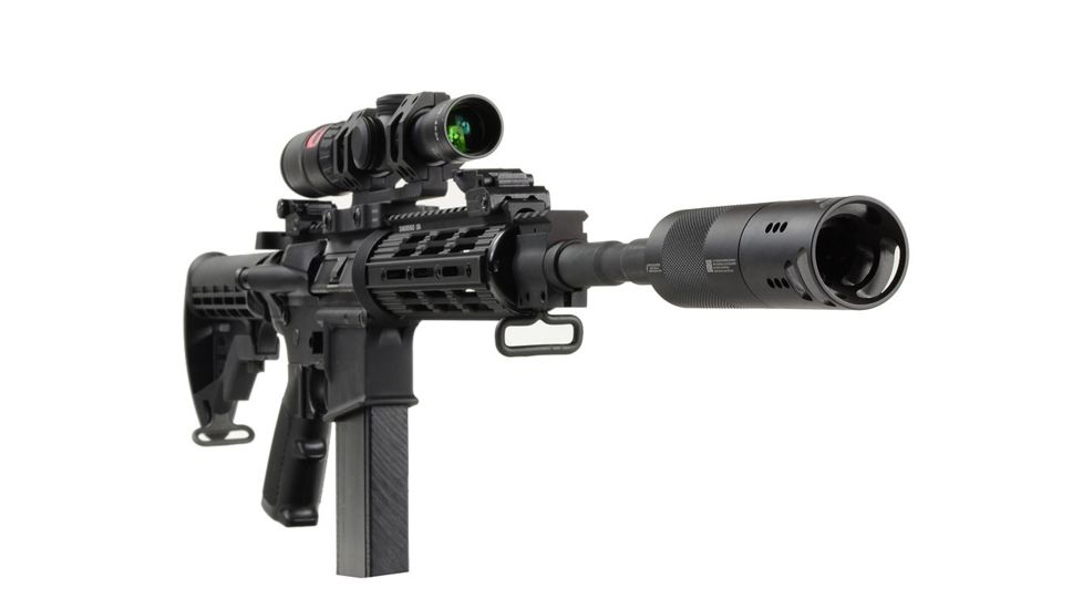 Strike Industries Mid Length Barrel Extension, Black, 14.5in SI-COBRADB145M