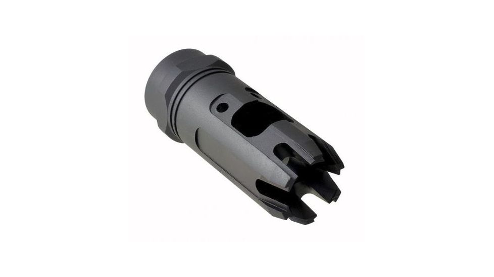 Strike Industries Mini KingComp Muzzle Brake, 9mm, Black, 708747545586