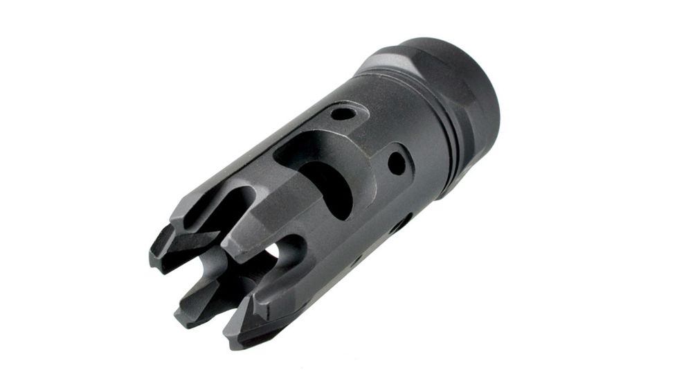 Strike Industries Mini KingComp Muzzle Brake, 9mm, Black SI-MK9-Comp